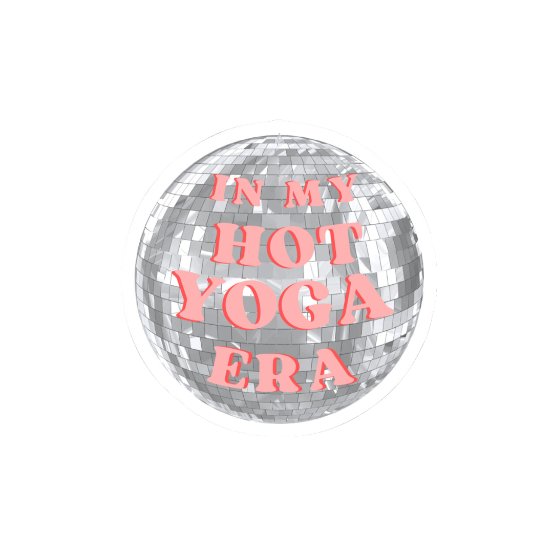 Hot Yoga Era Sticker