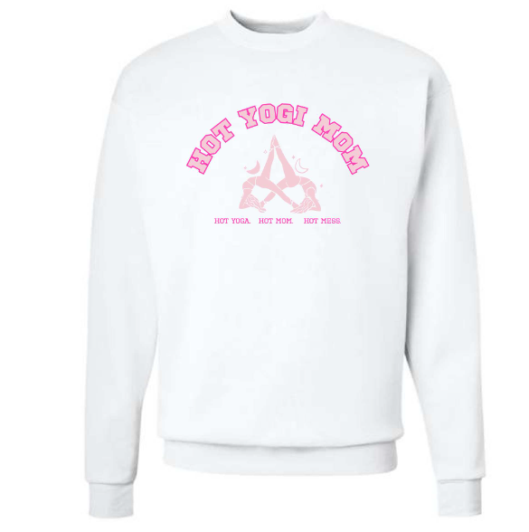 Hot Yogi Crew - White