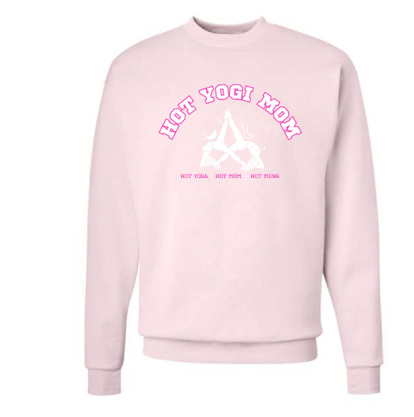 Hot Yogi Crew - Light Pink