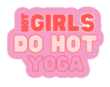 Hot Girl Sticker